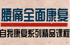 【健身养生】《腰痛运动康复：教练与患者必学》[MP4[百度网盘下载]