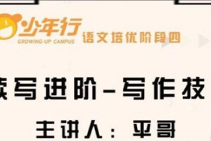 平哥语文培优作文阶段四阅读理解及写作技法[MP4][5.5GB][百度网盘下载]