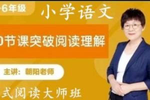 刘朝阳《20节课突破阅读理解重难点》视频课程合集(完整版)[FLV][5.31GB][百度网盘下载]