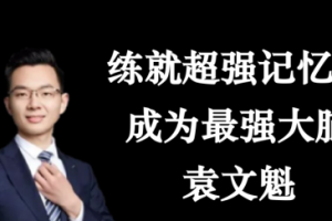 袁文魁《练就超强记忆力，成为最强大脑》音频课程合集(完整版/带课件)[MP3/PDF][903.73MB][百度网盘下载]