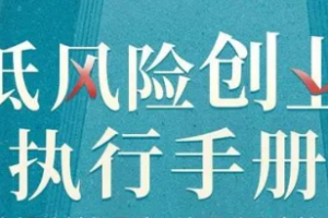 樊登《低风险创业执行手册》[MP4][2.91GB][百度网盘下载]