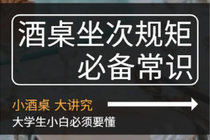 《职场上饭局和酒桌上的规矩》视频课程合集(10节/带课件)[MP4/PDF][2.26GB][百度网盘下载]
