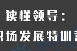 职场必看-读懂领导：职场发展特训营8课视频合集[MP4][1.27GB][百度网盘下载]