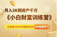 月入3K到资产千万：小白财富训练营[百度网盘下载]