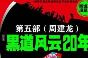 周建龙播讲版《黑道风云》20年第1-5部全35节音频[MP3][166.45MB]][百度网盘下载