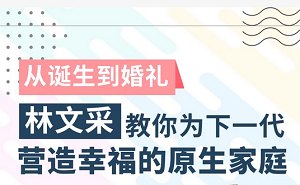 《林文采的心理学课：从诞生到婚礼，营造幸福原生家庭》完结版音频[M4A][258.98MB][百度网盘下载]