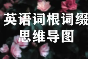 《英语词根词缀详解视频课程》[MP4/2.69GB][百度网盘下载