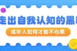 《走出自我认知的黑箱 | 周小宽：成年人如何才能不心累》[M4A][236.40MB][百度网盘下载]