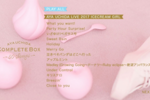 【海外演唱会】《[内田彩 AYA UCHIDA Complete Box ~50Songs~2017]》[BDMV][41.6GB][百度网盘下载]