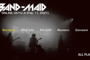 【海外演唱会】《[BAND-MAID ONLINE OKYU-JI (Feb. 11, 2021)2BD+1CD]》[BDMV 2BD][63.3GB][百度网盘下载]