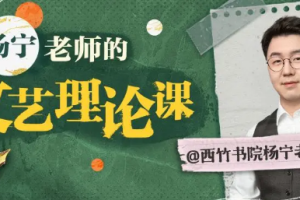 《杨宁老师的文学启示课》视频培训课程[MP4][3.04GB][百度网盘下载]