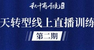 《秋叶·14天转型线上直播训练营》视频课程[MP4/PDF/2.19GB]][百度网盘下载