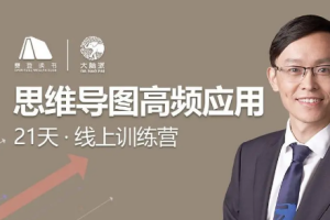 思维导图高频应用21天训练营[mp4/pdf][百度网盘下载]