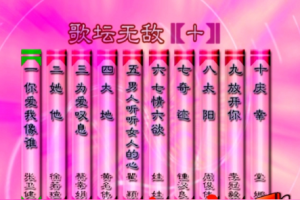 音乐专辑碟[群星 – 歌坛无敌10][KTV][MDF][3.39G][百度网盘下载]