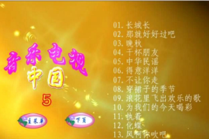 音乐专辑碟[群星 – 中国音乐电视5][DVDISO][4.23G][百度网盘下载]