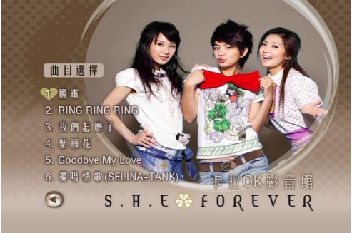 音乐专辑碟[S.H.E – FOREVER 影音馆][DVD-ISO][2.65G]